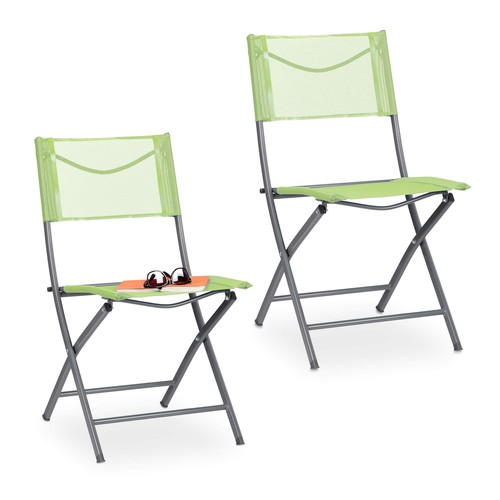 Relaxdays sedie pieghevoli - sedie,