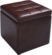16” Cube Ottoman Pouffe
