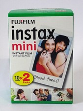 Fujifilm fuji instax mini pellicola istantanea a colori confezione doppia 2 x 10 scatti (stock UK) 