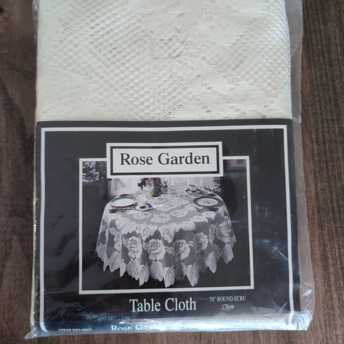 Tovaglia vintage rose giardino