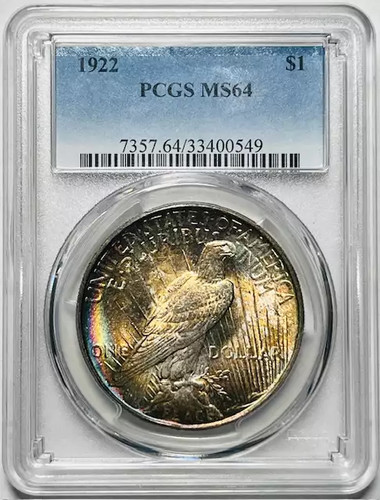 1922 dollaro della pace - della,