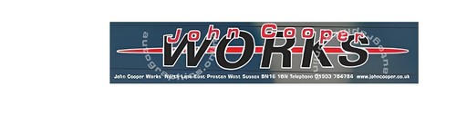 John cooper schermo posteriore - schermo,