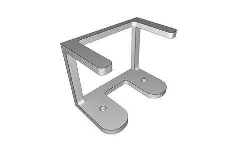 Staffa supporto parete per - staffa,