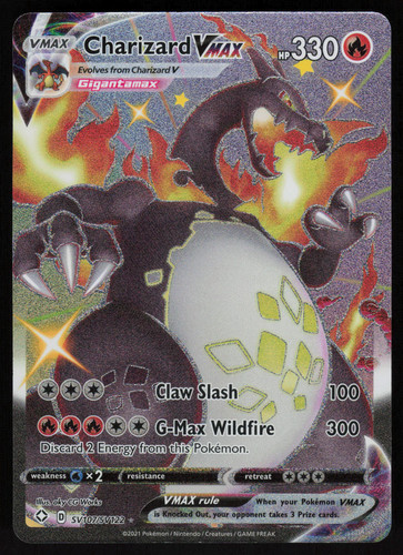 Charizard vmax shiny holo rare - charizard,