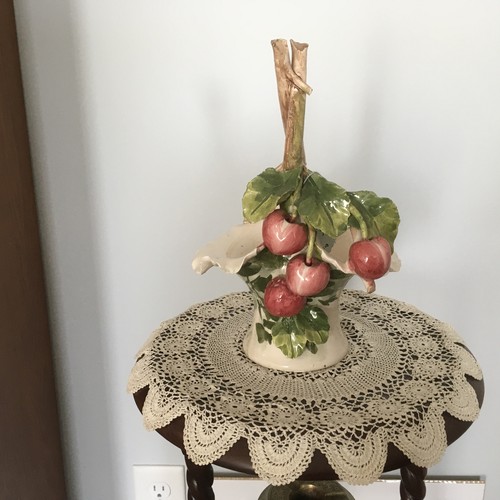 Cesto vintage ceramica - cesto, in