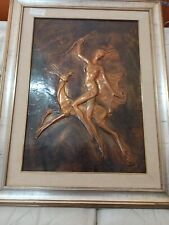 QUADRO in lastra di rame di