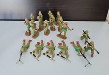 SOLDATINI in PLASTICA dipinti VINTAGE