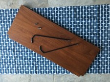 Mensola Paul Cadovius Royal System in teak 60 cm COMPLETA di staffe e perni mensola