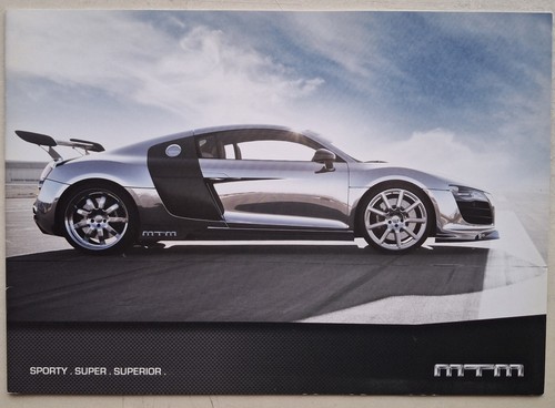 Depliant audi mtm motoren - -,