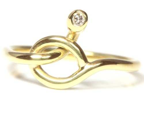 Anello oro giallo 14 - ♦♦,