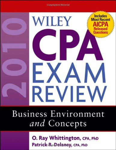 Wiley cpa exam review 2010 - wiley,