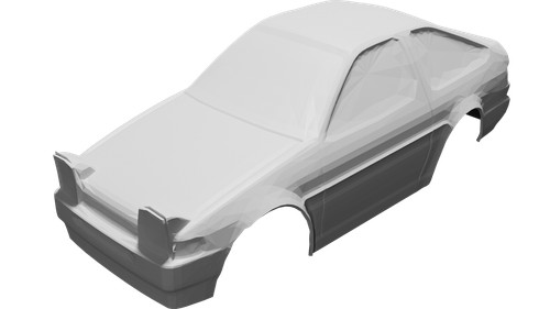 Carrozzeria per auto turbo - rc,