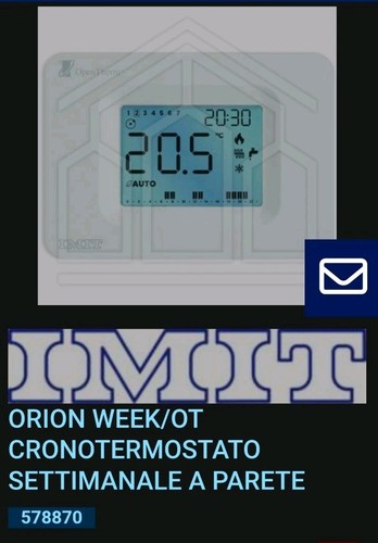 Imit cronotermostato - imit,