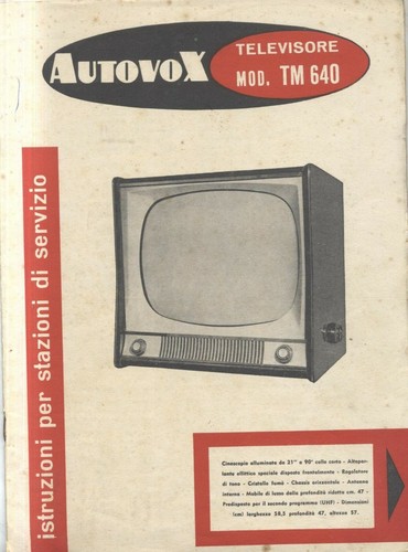 Autovox televisore 640 - televisore,