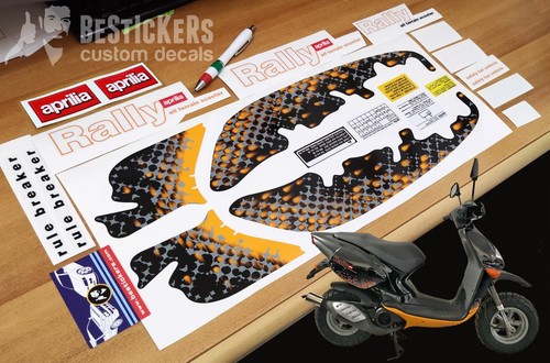 Kit adesivi grafiche scooter - kit,