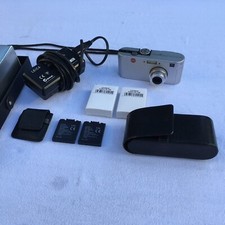 Leica D-Lux 1 first version gen original box silver color original leather case