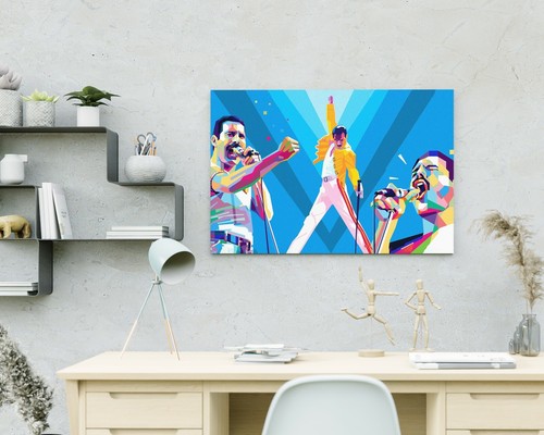 Quadro moderno stampa tela - stampa, su