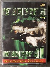 Dvd King Kong I-II 1 e 2- cofanetto Box Edition 2 dischi 1976 e 1986 S2