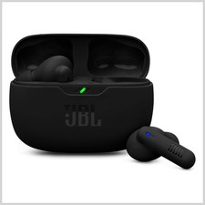 AURICOLARI CUFFIE BLUETOOTH JBL VIBE BEAM 2 WIRELESS SENZA FILI 40 ORE NERO