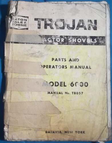 Trojan modello 6000 trattore - trojan,