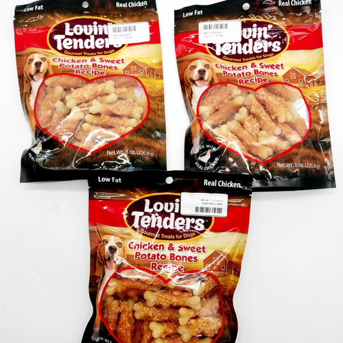 Lovin tenders dog treats - lovin',
