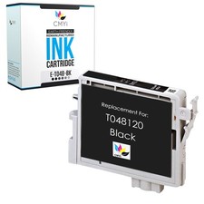 CMYi 1PK Cartuccia di inchiostro nero compatibile Epson 48 per foto stilo R200 R220 R300