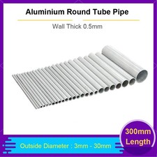 Tubo tondo alluminio OD 3mm -