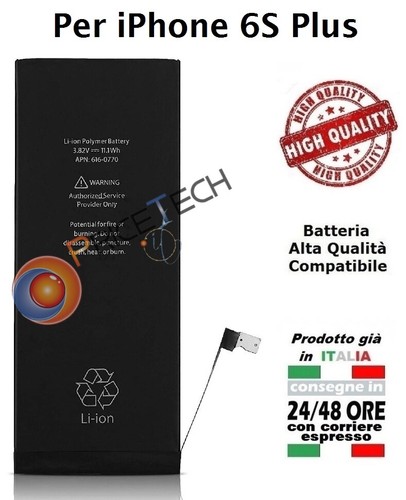 Batteria per apple iphone - iphone, 6s