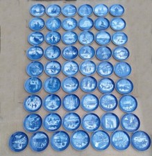 ROYAL COPENHAGEN SELEZIONE "PIATTI DI NATALE ANNUALI" 1952 - 2008.