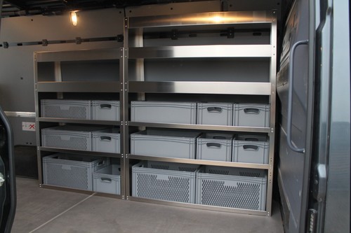 Scaffale per auto alluminio - per,