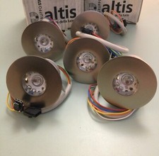 OUTLET ALTIS lotto 5 FARETTI tondi incasso acciaio inossidabile ALTA QUALITA'