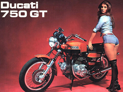 Ducati 750gt moto epoca - ducati,
