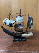 ANTICO VELIERO IN CORNO DI BUE