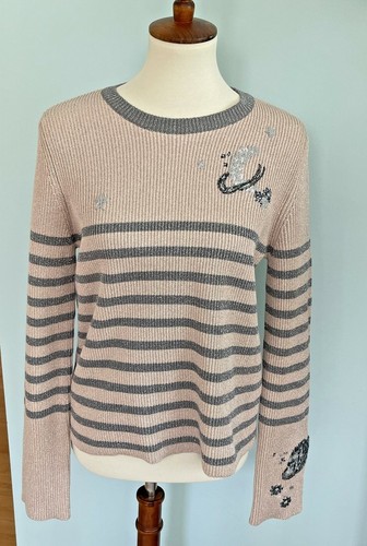 Maglione lurex righe - lurex,