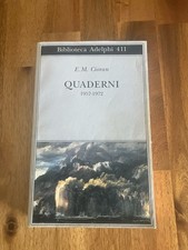 Quaderni - Emil Cioran, Adelphi (2001)