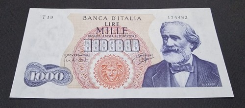 Rara mille 1000 lire - rara, verdi