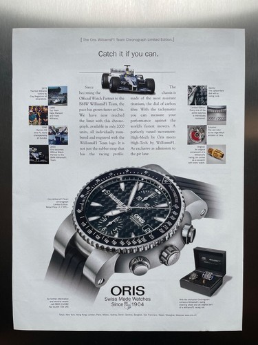 Orologio cronografo oris - cronografo,