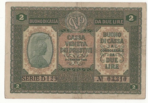 Lire buono cassa - buono, di