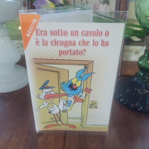 Lupo alberto biglietto aa - lupo,