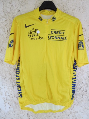 Maillot jaune cycliste tour - jaune,
