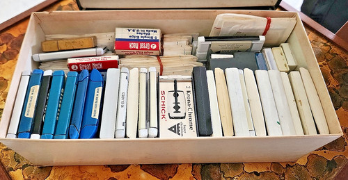 Lame rasoio vintage - in, acciaio
