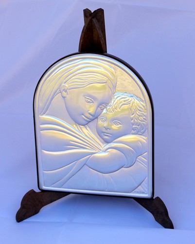 Madonna con bambino satinata