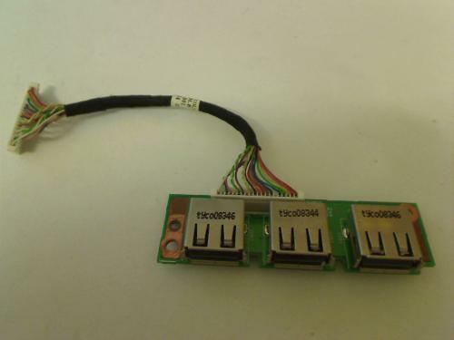 Cavo scheda presa porta usb - scheda,