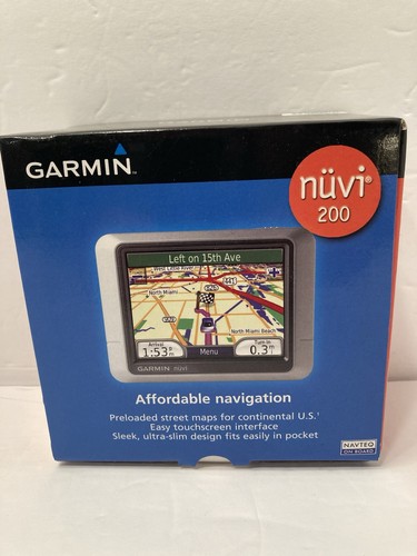 Garmin nuvi 200 navigation - garmin,