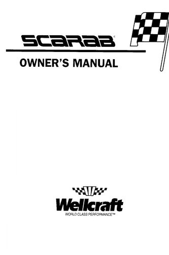 Wellcraft scarabeo 1996 - scarabeo,