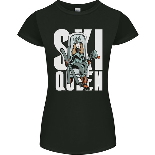 Ski queen maglietta divertente - queen,