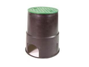 Pozzetto pvc tondo con - pozzetto,