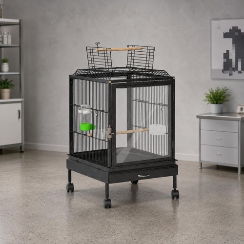 Gabbia uccelli trasparente - gabbia,
