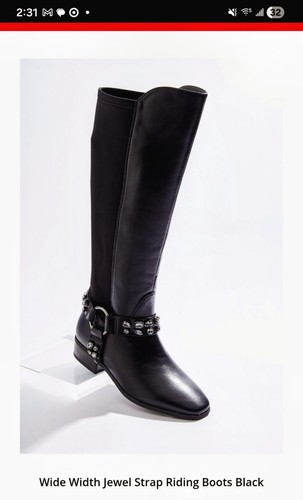 Stivaletto equitazione nero