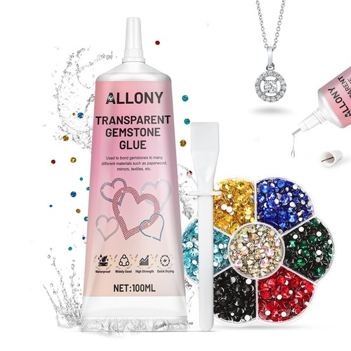 Colla per strass tessuti - per,